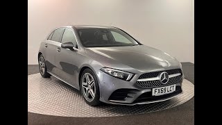 2019 MERCEDESBENZ A CLASS A180d AMG Line Executive 5dr Auto Video Walkaround [upl. by Biegel]