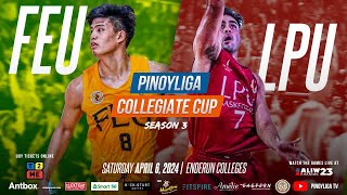 🎥 LIVESTREAM ALERT🎥 PINOYLIGA COLLEGIATE CUP S3  LPU PIRATES vs FEU TAMARAWS [upl. by Anilatac876]