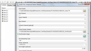 Pan Sharpening Imagery in ArcGIS [upl. by Lamonica336]