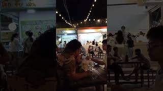 Thailand 2024 Khon Kaen night market live music [upl. by Kobe469]