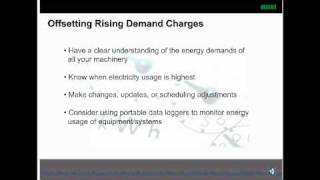 Reducing Energy Demand Charges  Part 1 [upl. by Triplett]