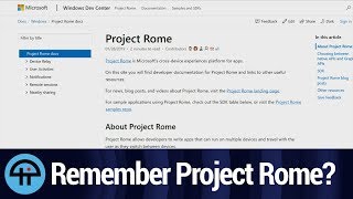 Codename pick of the week Project Rome [upl. by Garratt]