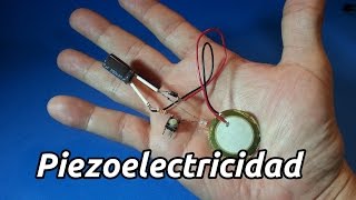 Generador de Energía Piezoeléctrico [upl. by Oriana]