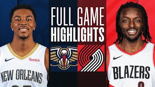 PELICANS at TRAIL BLAZERS  FULL GAME HIGHLIGHTS  February 10 2024 [upl. by Lrig]