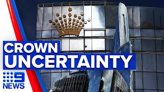 Barangaroo Crown Casino opening uncertainty  9 News Australia [upl. by Nnylireg]