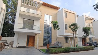 Villas for Sale in Hyderabad Kondapur  Land Owner Share [upl. by Jarrell]