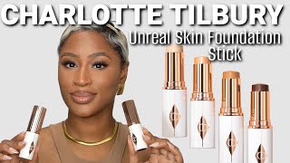 New Charlotte Tilbury Unreal Skin Sheer Glow Tint Foundation Stick  ARIELL ASH [upl. by Serafine]