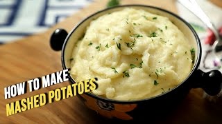 How To Make Mashed Potatoes  Easy Recipe By Ruchi Bharani  Basic Cooking [upl. by Yrahca591]