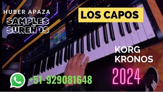 Los Capos 2024 Korg kronos Samples Sureños [upl. by Alra]