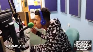 UK RAP PODCAST SHOW  AMMO FreeStyle [upl. by Leggett]