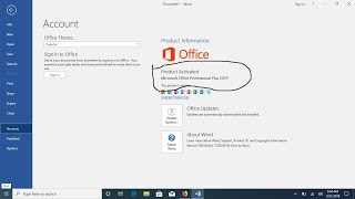 Microsoft Office 2019 activated download installationlatest 2019 [upl. by Maccarone]