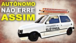 5 ERROS que levam a FALÊNCIA dos AUTÔNOMOS TOP5 [upl. by Ahsilat]