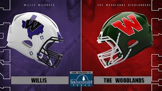 Willis HS at The Woodlands HS [upl. by Esele]