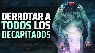 SEKIRO SHADOWS DIE TWICE  Cómo derrotar fácilmente a TODOS JEFES DECAPITADOS y localizarlos [upl. by Noland]