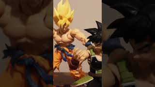 Bardock when he meets Goku stopmotion bardock goku [upl. by Attenborough771]