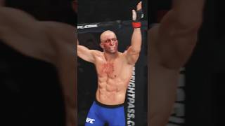 GSP vs Matt Hughes highlights ufc easportsufc mma ufc4 [upl. by Rodolph]