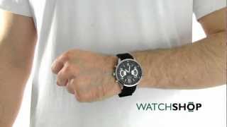 Mens Accurist Acctiv Chronograph Watch MS920BB [upl. by Godfry570]