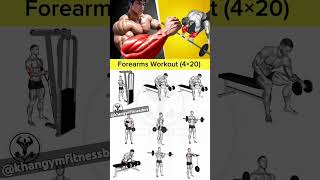 Forearms workoutsatdumbllesmotivation exercises Khangymfitnessboy0786 [upl. by Aciria591]