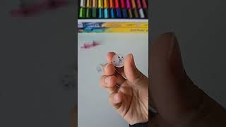 Shrinky dink hole sizes cute art shrinkydinks craftideas plasticcraft artandcraft diycrafts [upl. by Nethsa]