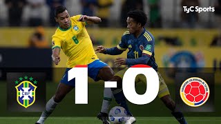 Brasil 10 Colombia  Eliminatorias a Qatar 2022 [upl. by Sherwood]