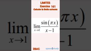 Exercice 161 Limites 2BAC Maths [upl. by Niuqauj]