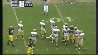 2001 Michigan 24 Purdue 10 [upl. by Yelsew]