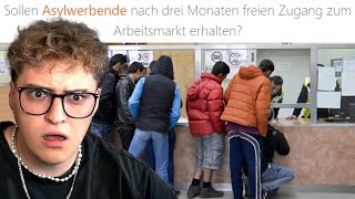 SOLLEN ASYLWERBENDE sofortigen ZUGANG zum ARBEITSMARK erhalten [upl. by Jonna]