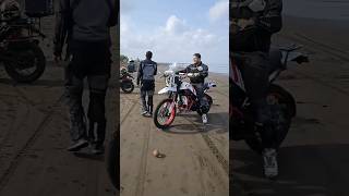 Xpulse 4v pro the royal enfield himalayan and the GT 650  weekend ride on the beach [upl. by Enohpesrep]