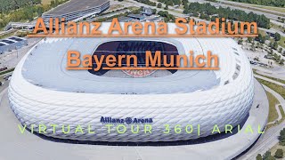 Allianz Arena Unveiled Virtual 360 Tour of FC Bayern Munichs Iconic Stadium football champion [upl. by Anahsat]