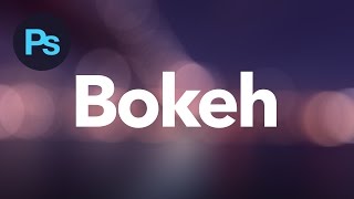 Learn How to Create a Blurred Bokeh Background Effect in Adobe Photoshop  Dansky [upl. by Sperry592]