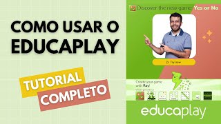 Como usar o EDUCAPLAY  Tutorial Completo [upl. by Lindner]