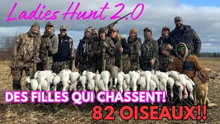 Lady Hunt 20  Weekend de chasse à loie blanche et à la bernache au féminin [upl. by Asus]