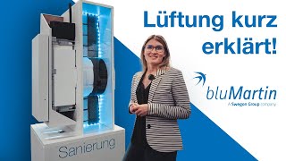 Lüftung kurz erklärt – jetzt auch für die Sanierung – einfach nachrüsten [upl. by Naujled49]