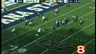 Montana vs Montana State highlights  Nov 19 2011 [upl. by Ardel]