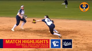 Softball  Glenelg vs Walkerville  Highlights [upl. by Notnirb531]