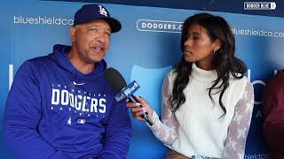 Dodgers pregame Dave Roberts talks Mets amp Padres payrolls Tony Gonsolin update and more [upl. by Annim]