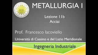 Metallurgia I Lezione 11b [upl. by Penoyer51]