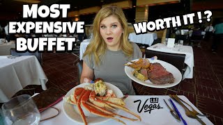 I Tried M Resorts 100 All You Can Eat Buffet in Las Vegas [upl. by Yrokcaz216]