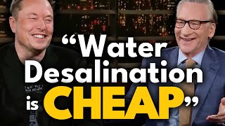 Desalination Elon Musk says Its The Solution to the Global Water Crisis [upl. by Kitrak]