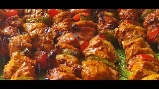 RECETTE DE BROCHETTE DE DINDE AVEC UNE EXCELLENTE MARINADE [upl. by Hsirrehc]