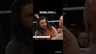 Jey uso Spear Vs Roman Reigns Spear 😈  Edit  shorts viral romanregins [upl. by Gauldin715]