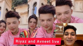 Riyaz Aly and Avneet Kaur Live On Instagram  Riyaz Live Video  Fun In Udaipur  Riyaz new song [upl. by Westberg]