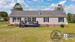 260 Prairie Ln Lillington NC 27546  230000 [upl. by Torosian185]