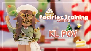 Pastriez Cashier Training  Kitchen Leader POV [upl. by Rosemari]