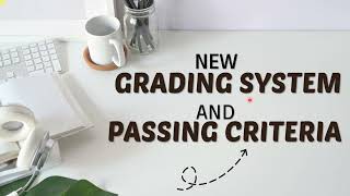 New Grading System amp New Passing Criteria  Implementing from 202425  a4accounting [upl. by Zullo]