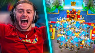 JE FAIS RAGEQUIT UN MEC GRÂCE AU DECK QUE OUAHLEOUFF MA CRÉÉ sur Clash Royale  incroyable mdrrrr [upl. by Atikram312]