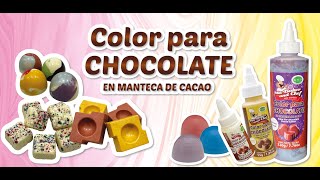 Colores en Manteca de Cacao [upl. by Ludmilla701]