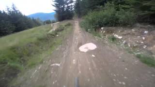 Whistler Bike Park Crabapple Hits [upl. by Yelbmik]