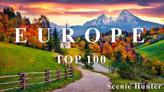 100 Best Places To Visit In Europe  Ultimate Europe Travel Guide [upl. by Rothmuller]