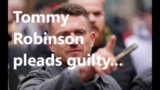 Tommy Robinson admits contempt of court [upl. by Ohaus36]